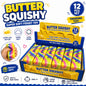 Extra Large Rainbow Butter Squishy 23cm – Slow Rising Squeezy Stress Relief Toy