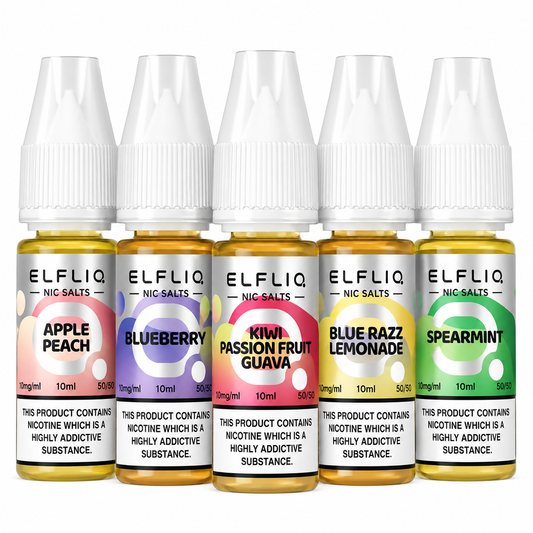 ELFLIQ NIC SALTS 20MG PACK OF 10