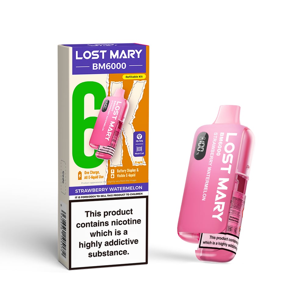 LOST MARY 6K PREFILLED POD KIT PACK OF 5