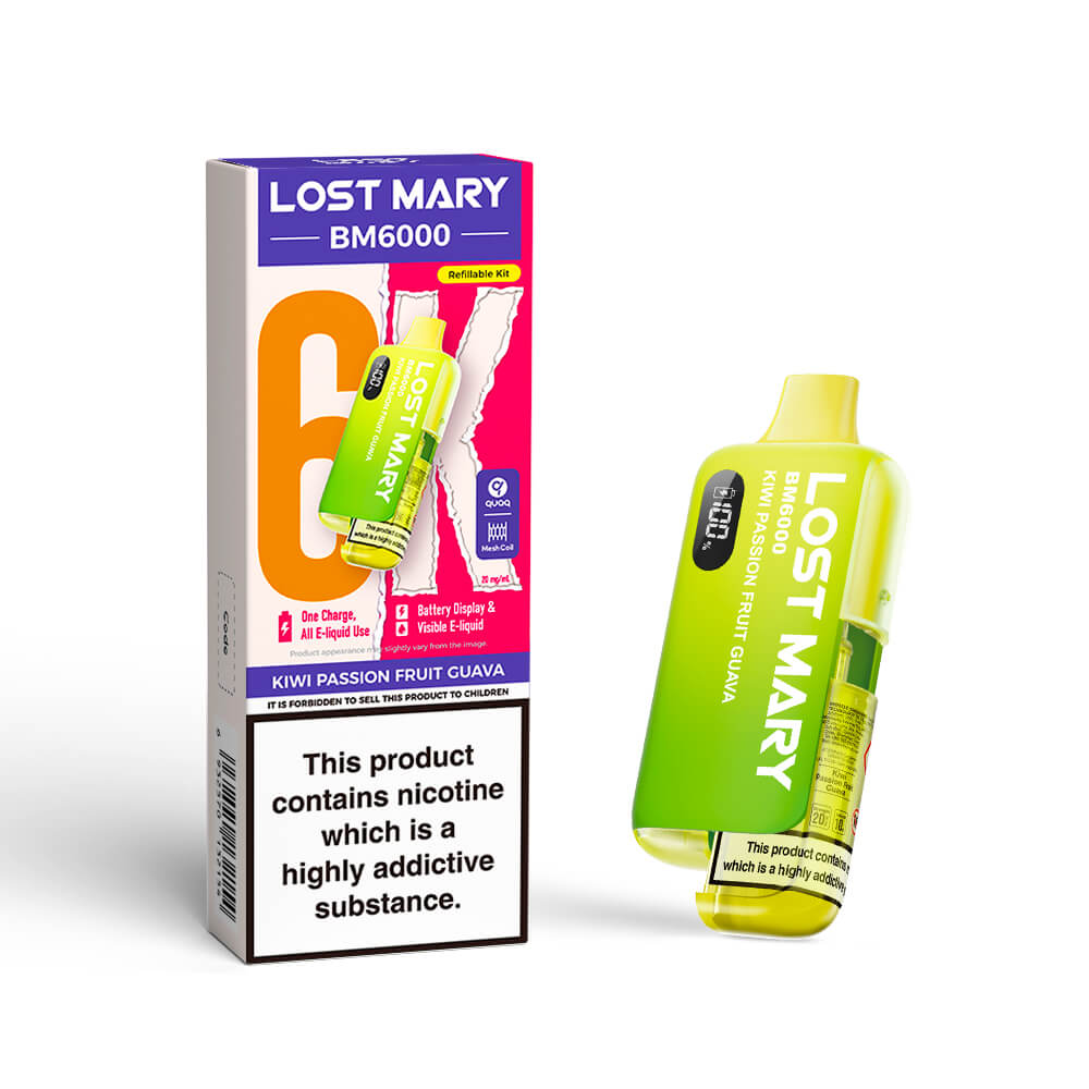 LOST MARY 6K PREFILLED POD KIT PACK OF 5