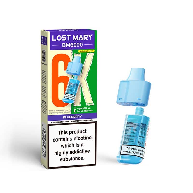 LOST MARY 6K PREFILLED POD PACK OF 5