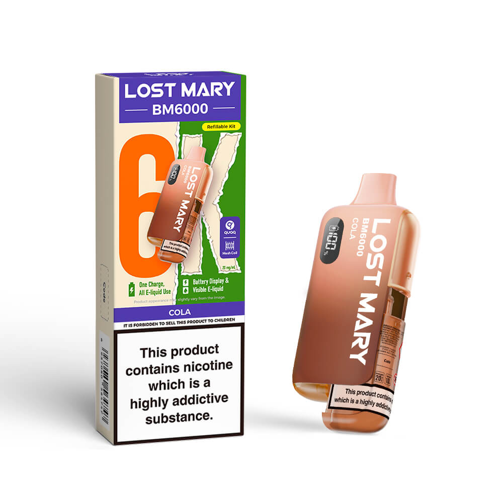 LOST MARY 6K PREFILLED POD KIT PACK OF 5