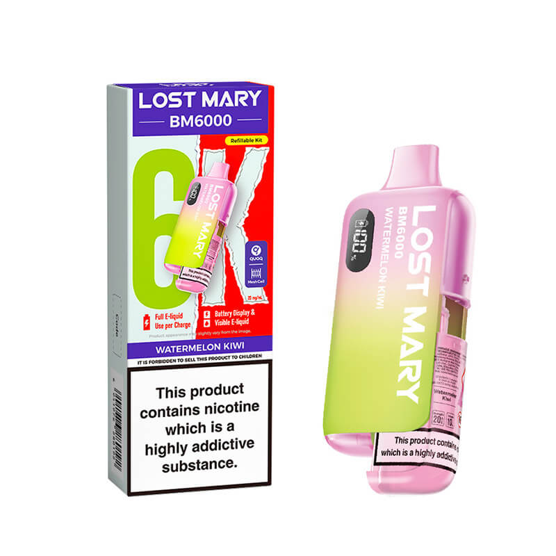 LOST MARY 6K PREFILLED POD KIT PACK OF 5