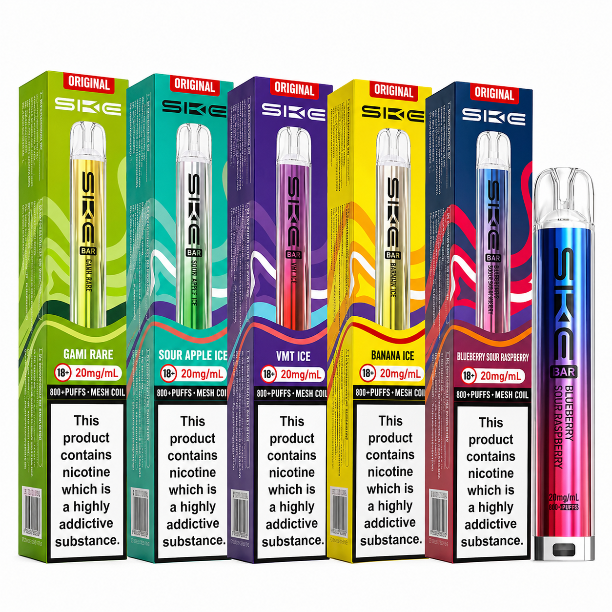 SKE 600 PREFILLED POD KIT PACK OF 10