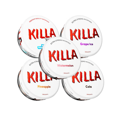 KILLA NIC POUCHES PACK OF 10