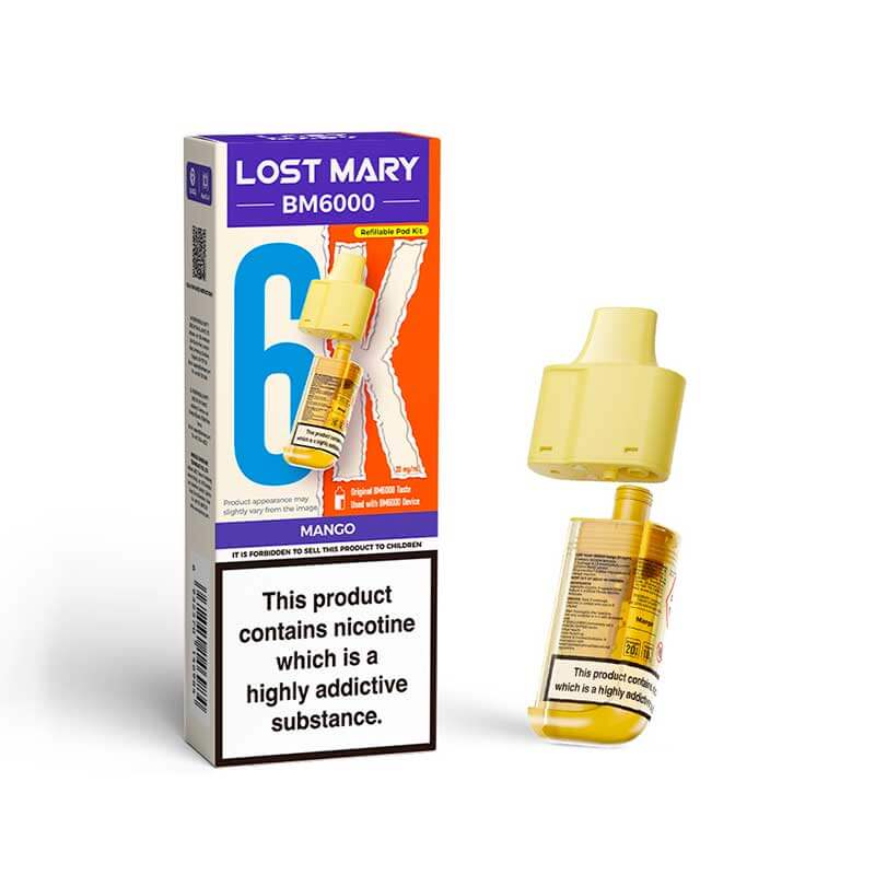 LOST MARY 6K PREFILLED POD PACK OF 5