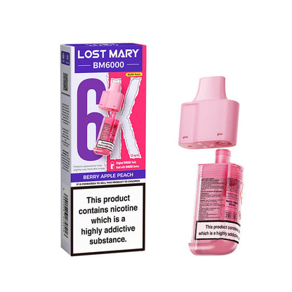 LOST MARY 6K PREFILLED POD PACK OF 5