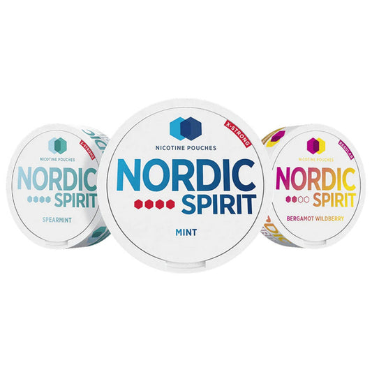 NORDIC SPIRIT NIC POUCHES  PACK OF 5