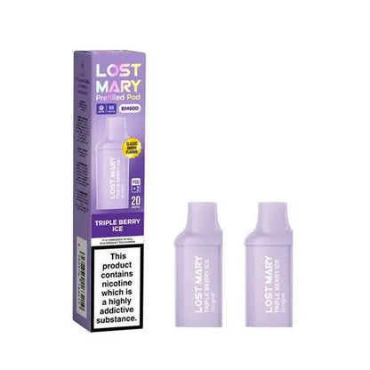 LOST MARY 600 PREFILLED POD PACK OF 10