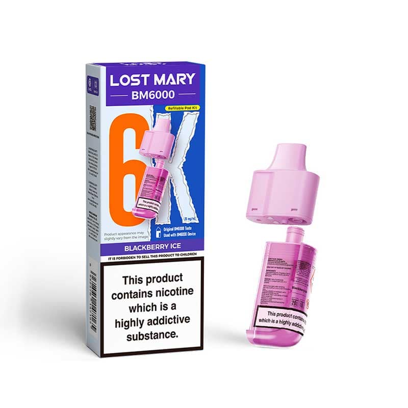 LOST MARY 6K PREFILLED POD PACK OF 5