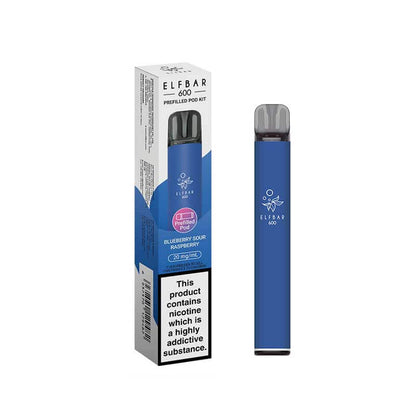 ELF BAR 600 PREFILLED POD KIT PACK OF 10