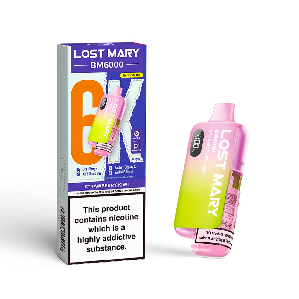 LOST MARY 6K PREFILLED POD KIT PACK OF 5