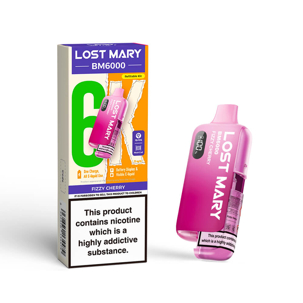 LOST MARY 6K PREFILLED POD KIT PACK OF 5