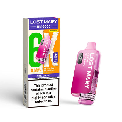 LOST MARY 6K PREFILLED POD KIT PACK OF 5