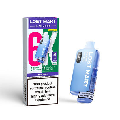 LOST MARY 6K PREFILLED POD KIT PACK OF 5