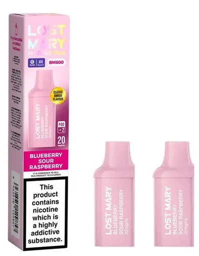 LOST MARY 600 PREFILLED POD PACK OF 10