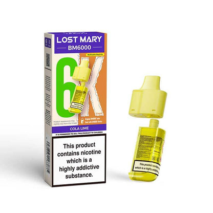LOST MARY 6K PREFILLED POD PACK OF 5