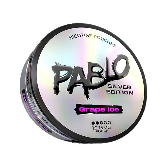 PABLO SILVER NIC  POUCHES PACK OF 10