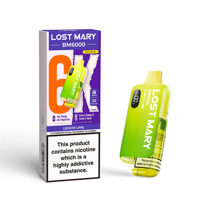 LOST MARY 6K PREFILLED POD KIT PACK OF 5