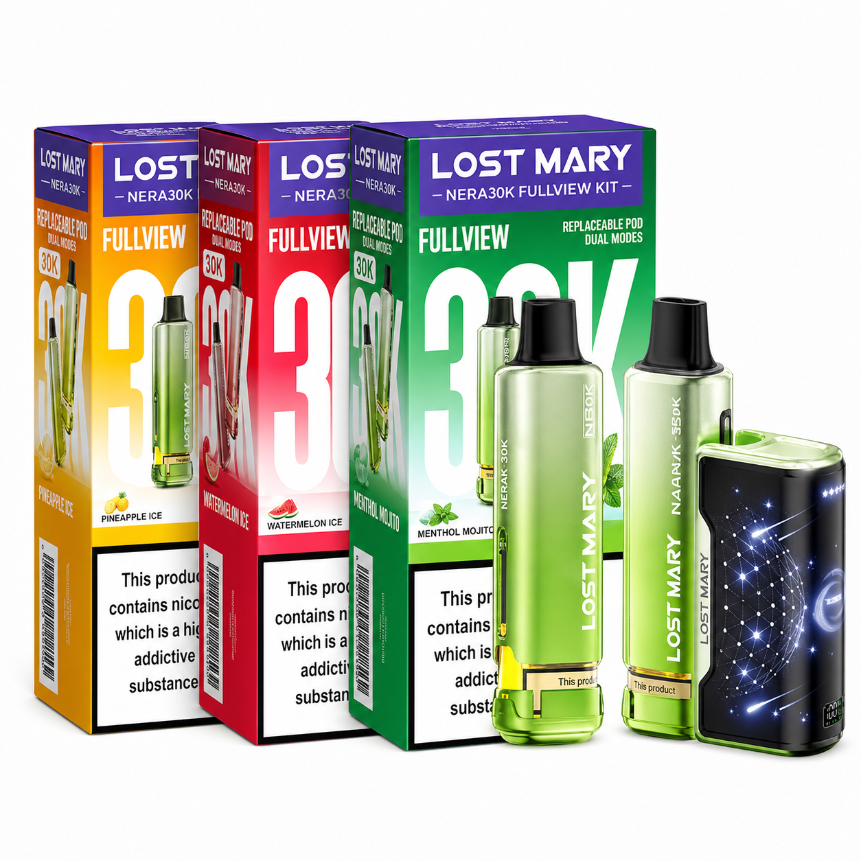 LOST MARY 30K PREFILLED POD KIT PACK OF 5