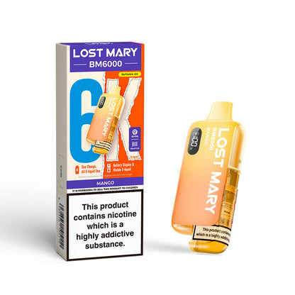 LOST MARY 6K PREFILLED POD KIT PACK OF 5