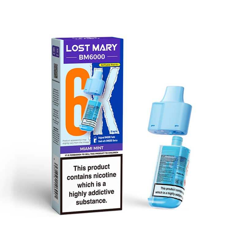 LOST MARY 6K PREFILLED POD PACK OF 5