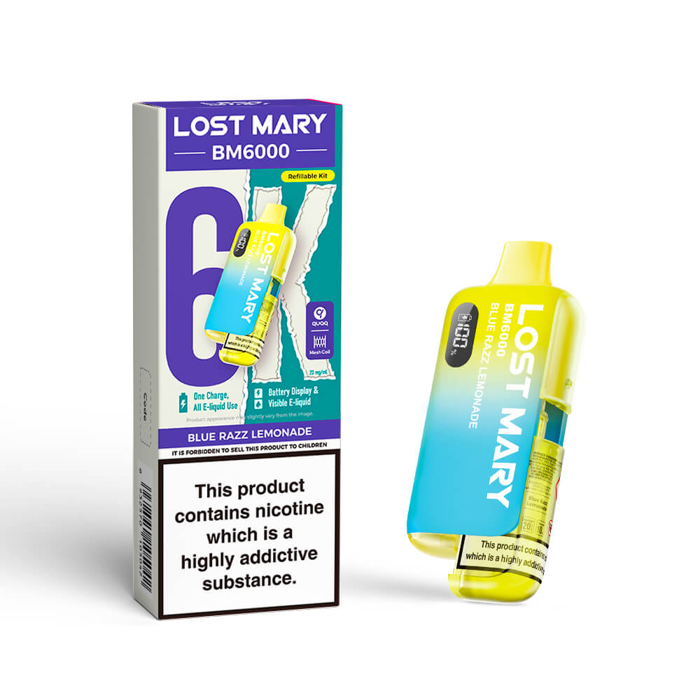 LOST MARY 6K PREFILLED POD KIT PACK OF 5