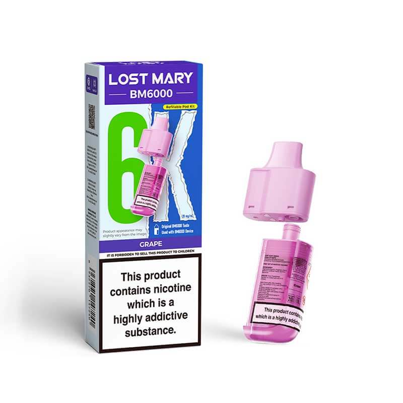 LOST MARY 6K PREFILLED POD PACK OF 5