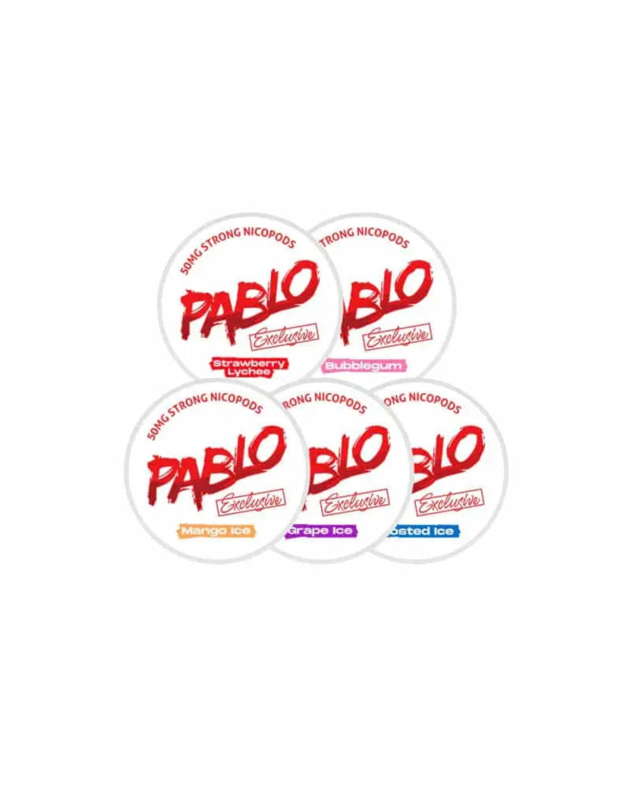 PABLO NIC POUCHES PACK OF 10