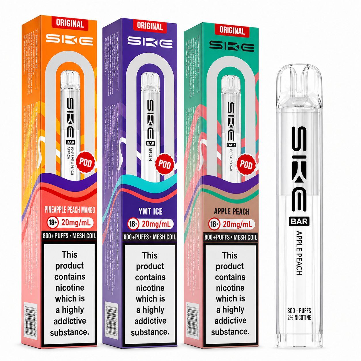 SKE 600 PREFILLED POD PACK OF 10