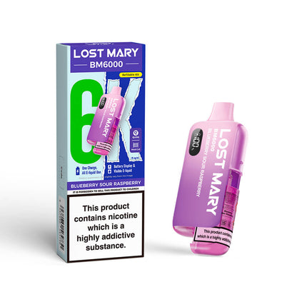 LOST MARY 6K PREFILLED POD KIT PACK OF 5