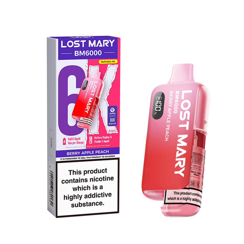 LOST MARY 6K PREFILLED POD KIT PACK OF 5