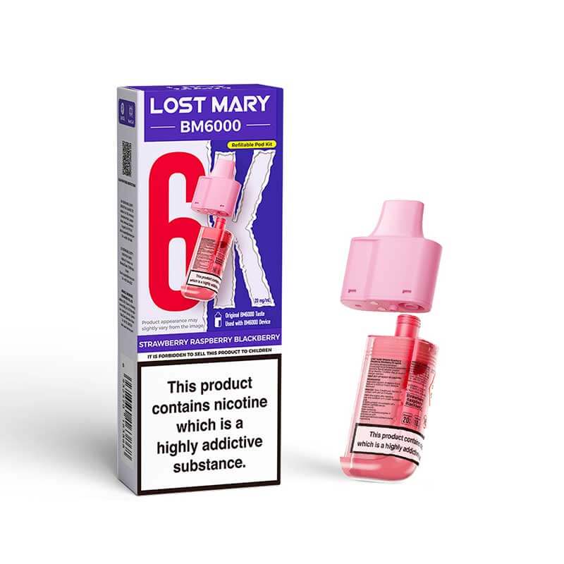 LOST MARY 6K PREFILLED POD PACK OF 5