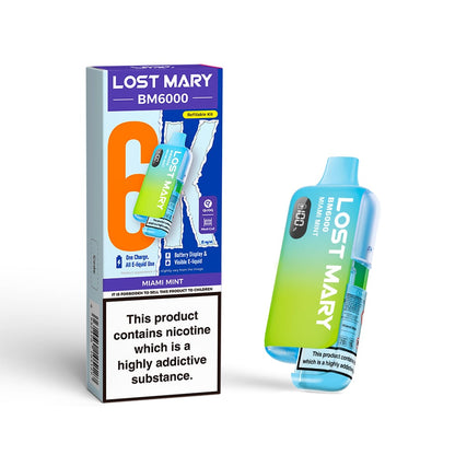 LOST MARY 6K PREFILLED POD KIT PACK OF 5