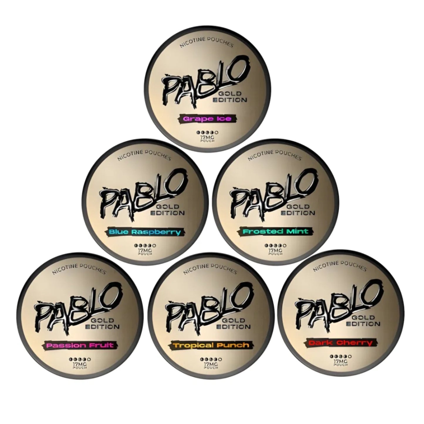 PABLO GOLD NIC  POUCHES PACK OF 10