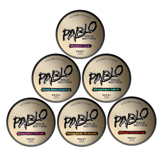 PABLO GOLD NIC  POUCHES PACK OF 10