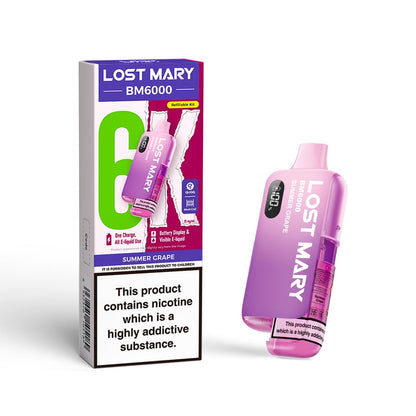 LOST MARY 6K PREFILLED POD KIT PACK OF 5