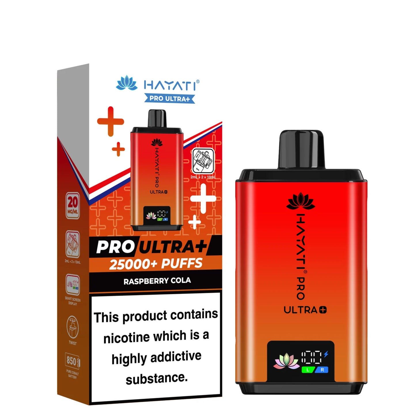 HAYATI 25K PREFILLED POD KIT PACK OF 5