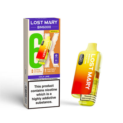 LOST MARY 6K PREFILLED POD KIT PACK OF 5