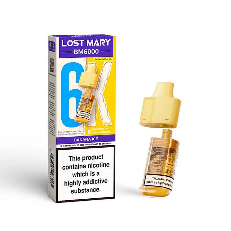 LOST MARY 6K PREFILLED POD PACK OF 5