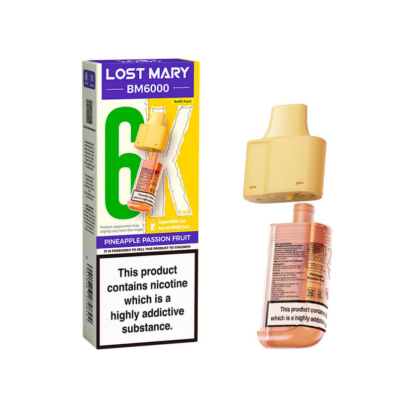 LOST MARY 6K PREFILLED POD PACK OF 5