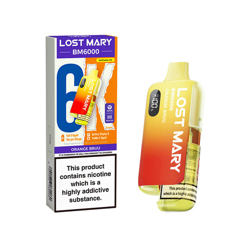 LOST MARY 6K PREFILLED POD KIT PACK OF 5