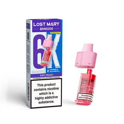 LOST MARY 6K PREFILLED POD PACK OF 5