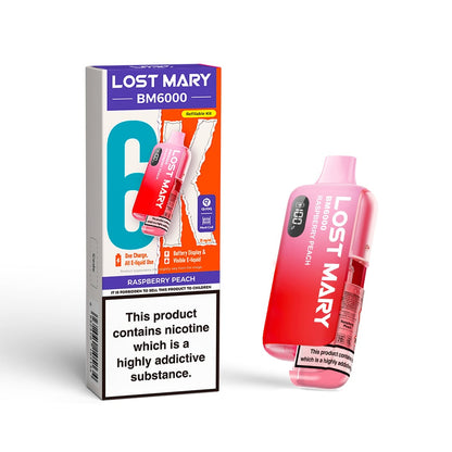 LOST MARY 6K PREFILLED POD KIT PACK OF 5