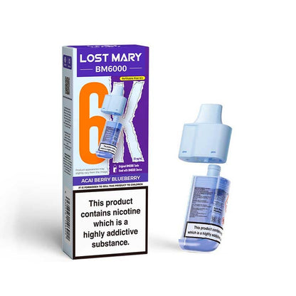 LOST MARY 6K PREFILLED POD PACK OF 5