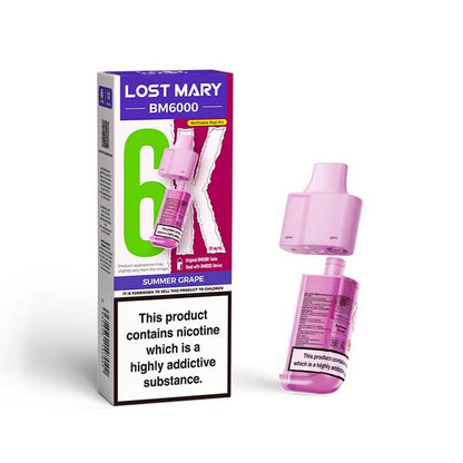 LOST MARY 6K PREFILLED POD PACK OF 5