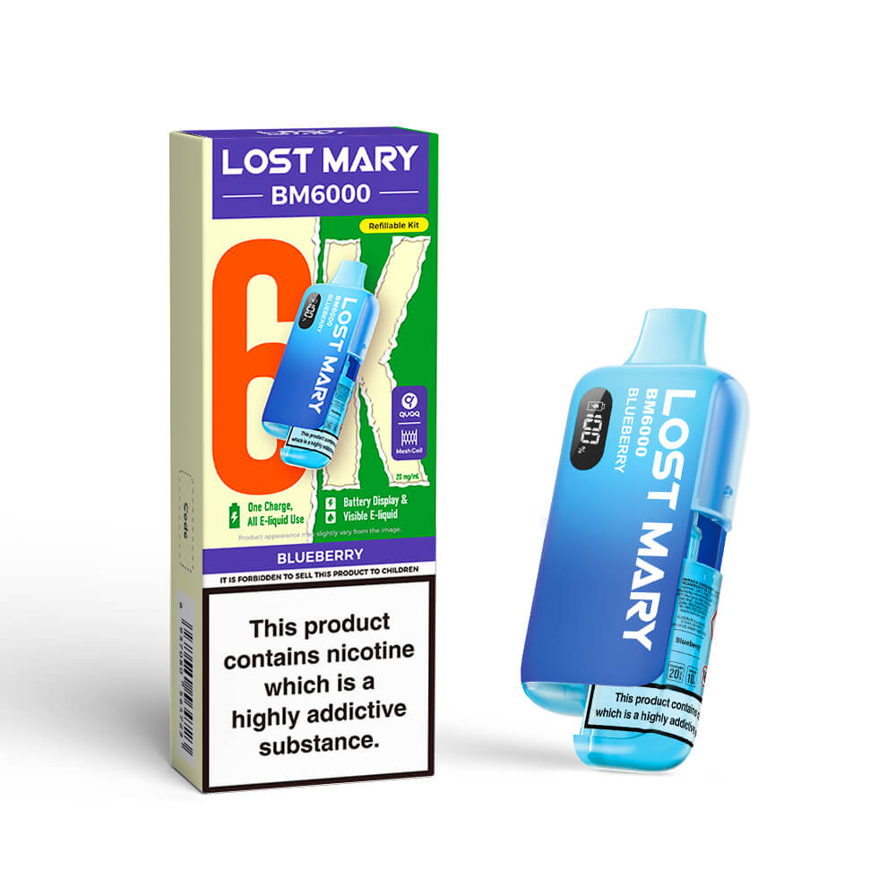 LOST MARY 6K PREFILLED POD KIT PACK OF 5